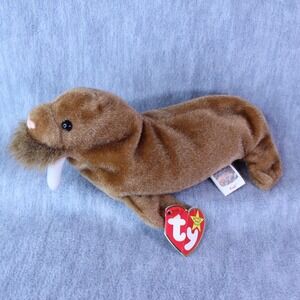 WALRUS PAUL TY‎  Beanie Babies 2-23-99 VINTAGE NEW WITH TAG PLUSH STUFFED